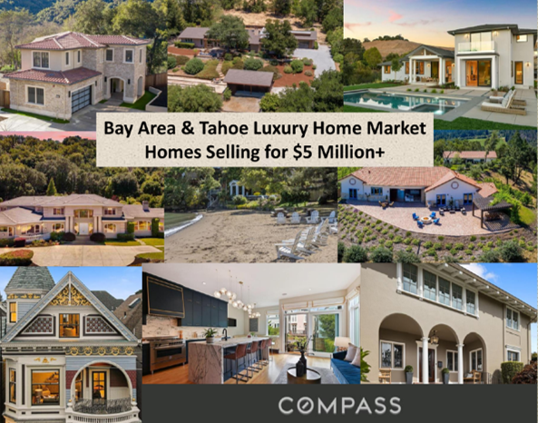 Bay Area & Tahoe Luxury Home Market Homes Selling for $5 Million+