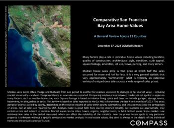 Comparative San Francisco Bay Area Home Values
