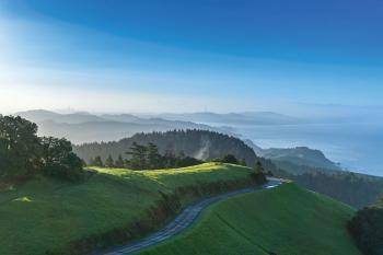 Marin County snowfall offers rare winter spectacle